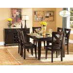 Crown Point Dining Set 5pc set (TABLE+4 SIDE CHAIRS)