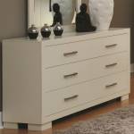 Jessica 6 Drawer Dresser White