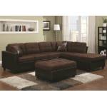 1 Mallory Reversible Sectional with Casual and Contemporary Style