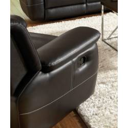 Lee Transitional Glider Recliner with Pillow Arms